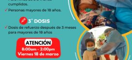 La Municipalidad Distrital de Lagunasinvita a la población a la vacunación contra la COVID-19